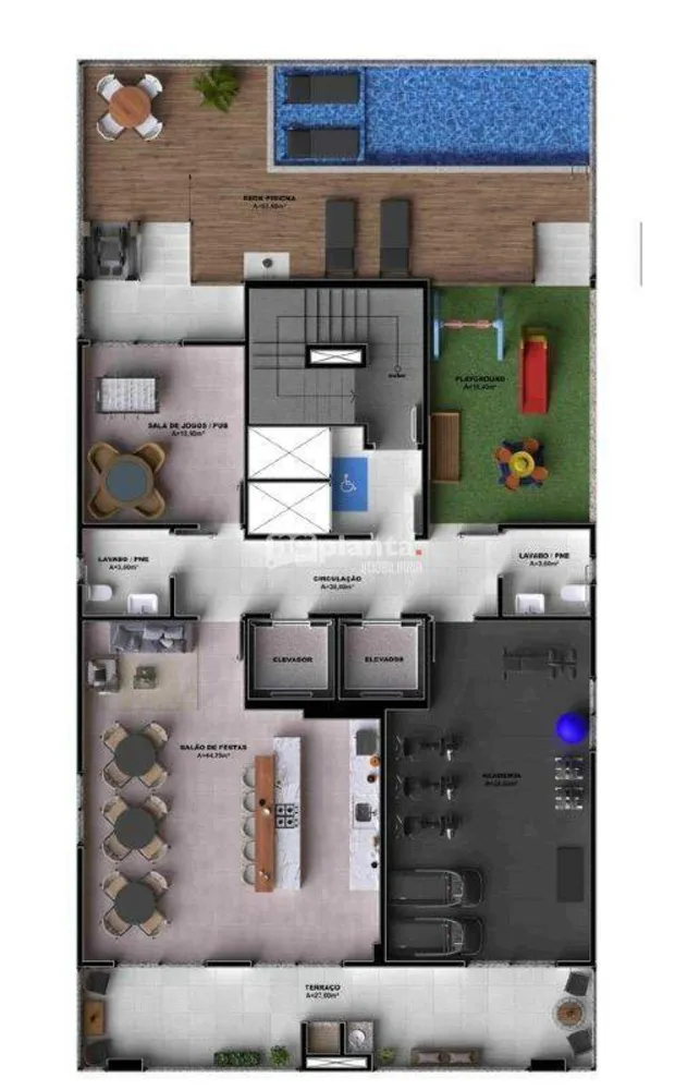 Apartamento, 3 quartos, 93 m² - Foto 3
