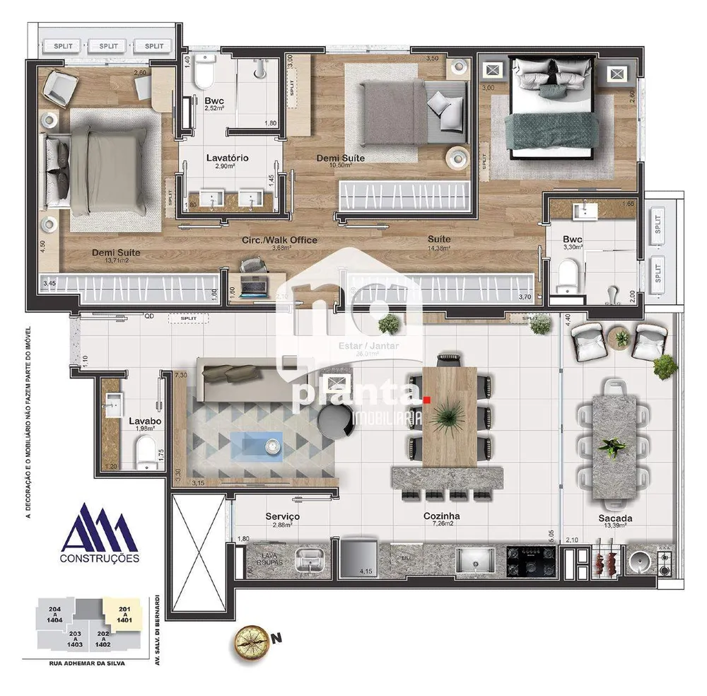 Apartamento, 3 quartos, 154 m² - Foto 15