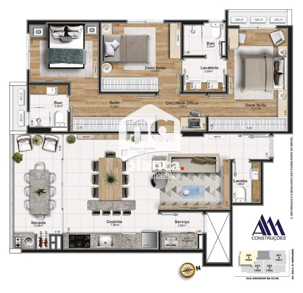Apartamento, 3 quartos, 119 m² - Foto 16