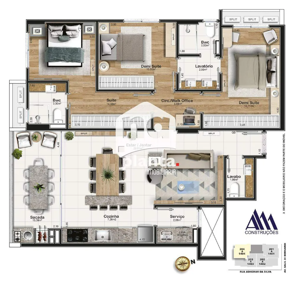 Apartamento, 3 quartos, 133 m² - Foto 16