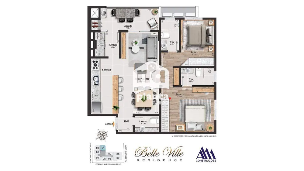 Apartamento, 2 quartos, 112 m² - Foto 9