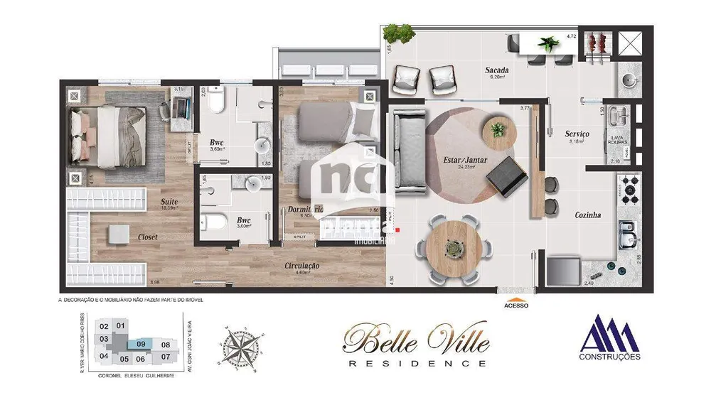 Apartamento, 2 quartos, 112 m² - Foto 13