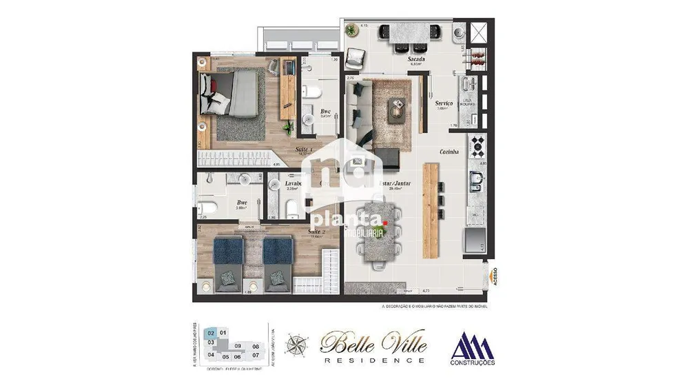 Apartamento, 2 quartos, 112 m² - Foto 10