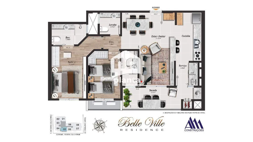 Apartamento, 1 quarto, 82 m² - Foto 10