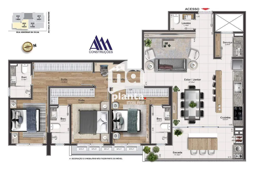 Apartamento, 2 quartos, 111 m² - Foto 12