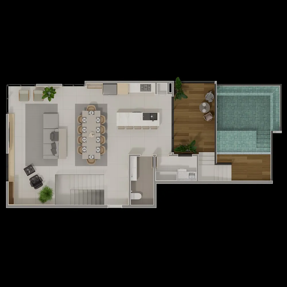 Apartamento, 4 quartos, 100 m² - Foto 2