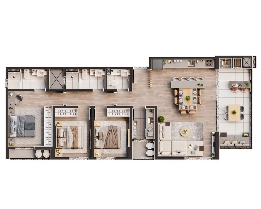 Apartamento, 3 quartos - Foto 9
