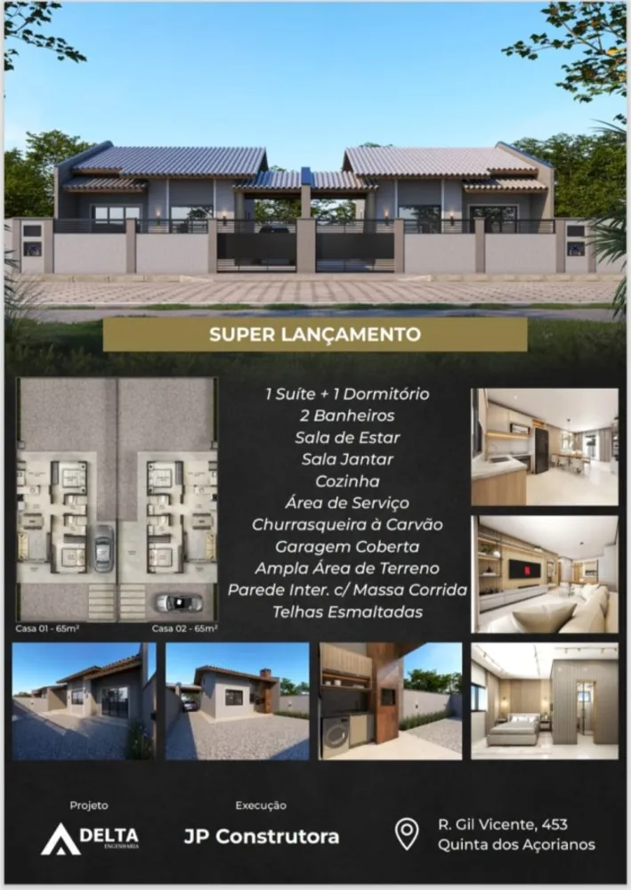Casa, 2 quartos, 65 m² - Foto 3