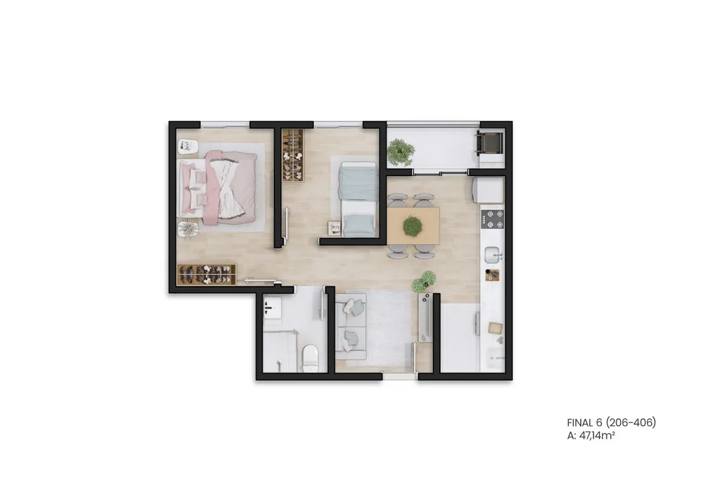 Casa, 2 quartos - Foto 5