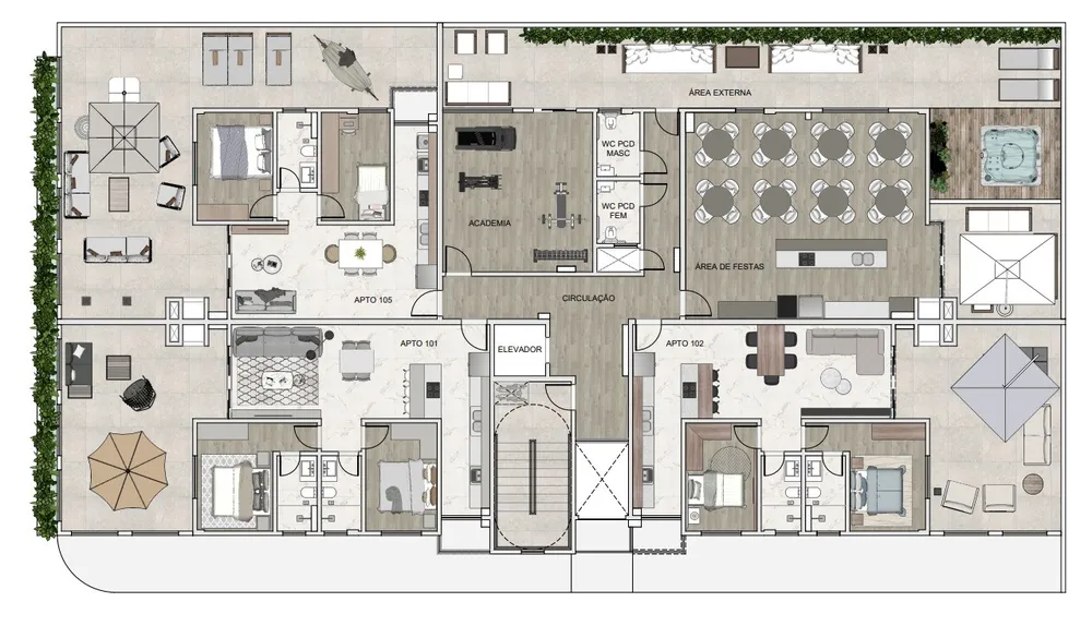 Apartamento, 2 quartos - Foto 2