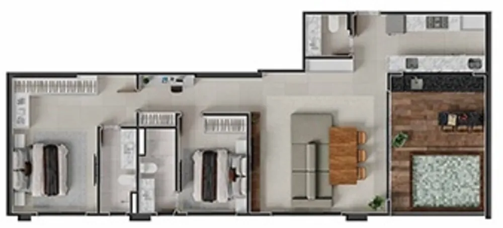 Apartamento, 2 quartos, 69 m² - Foto 17