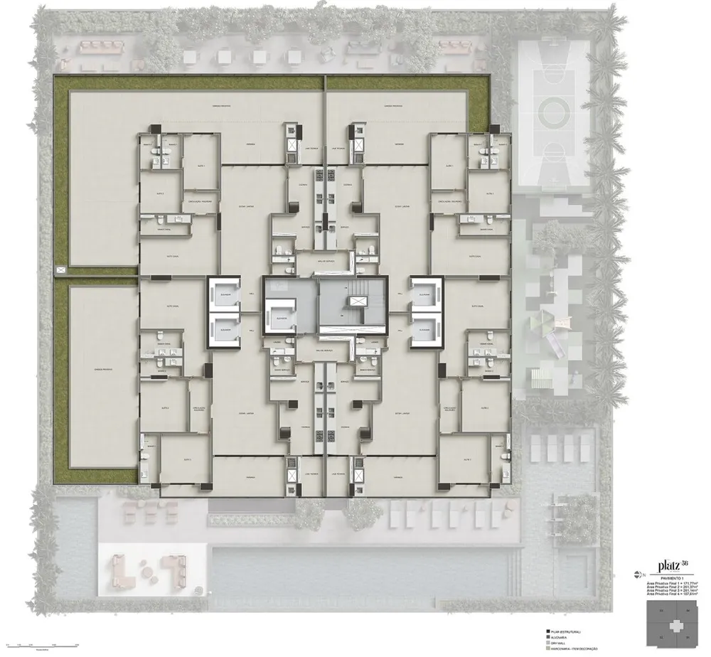 Apartamento, 3 quartos, 281 m² - Foto 14