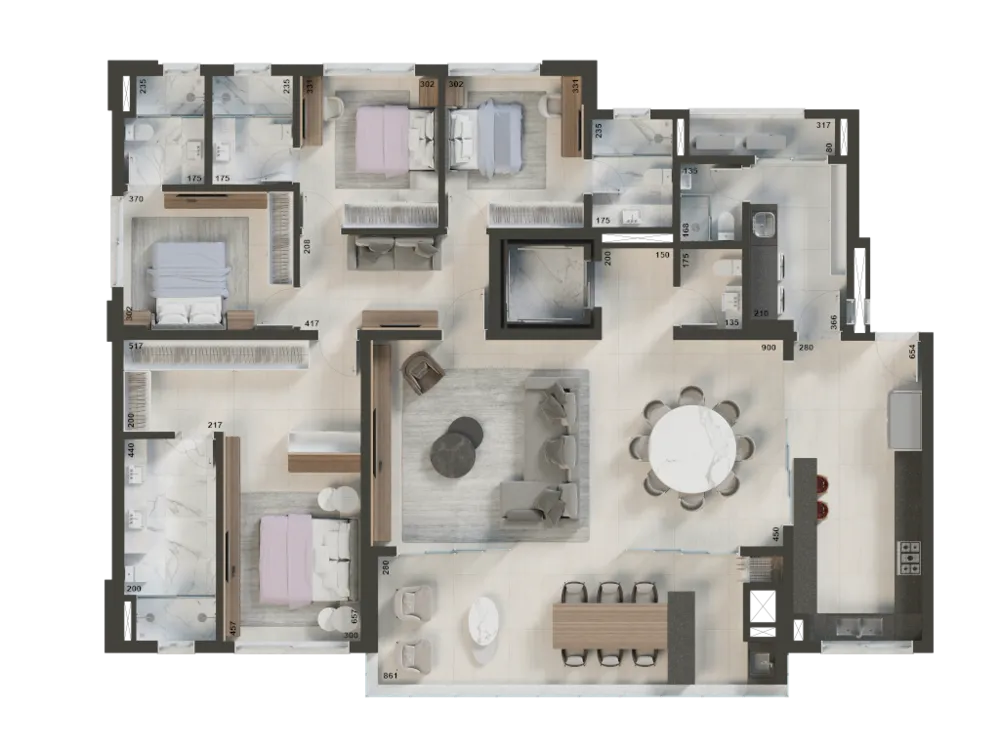 Apartamento, 4 quartos, 221 m² - Foto 18