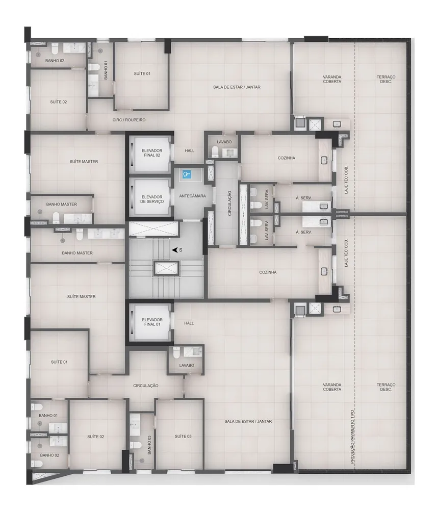 Apartamento, 3 quartos, 152 m² - Foto 8