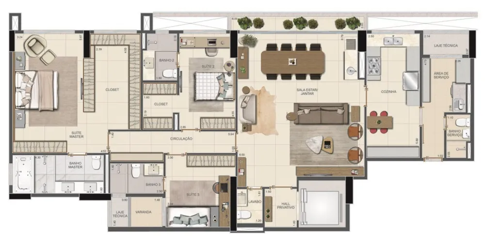 Apartamento, 4 quartos, 185 m² - Foto 17