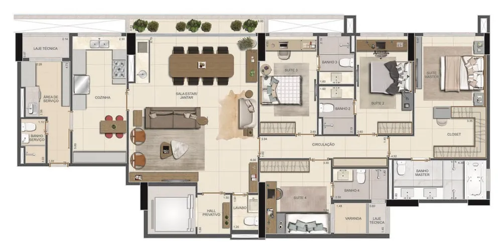 Apartamento, 4 quartos, 185 m² - Foto 18