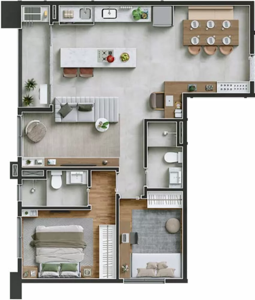 Cobertura, 4 quartos, 133 m² - Foto 8