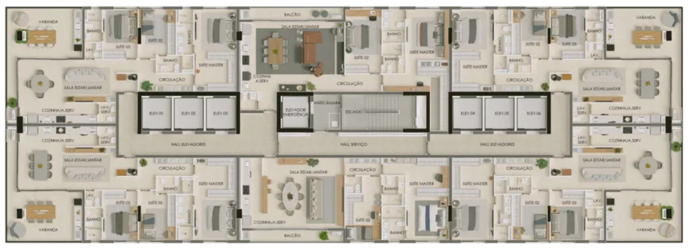 Apartamento, 3 quartos, 131 m² - Foto 15