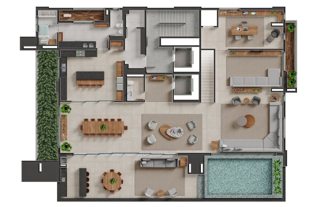 Apartamento, 4 quartos, 354 m² - Foto 1