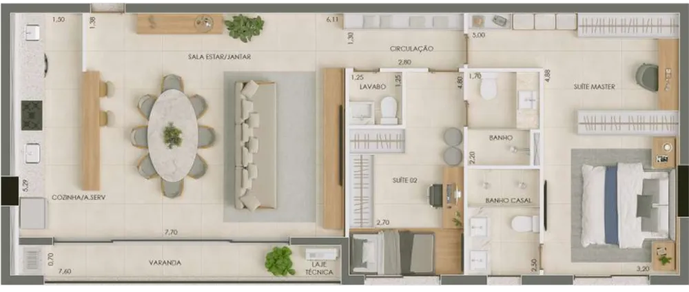 Apartamento, 3 quartos, 84 m² - Foto 19