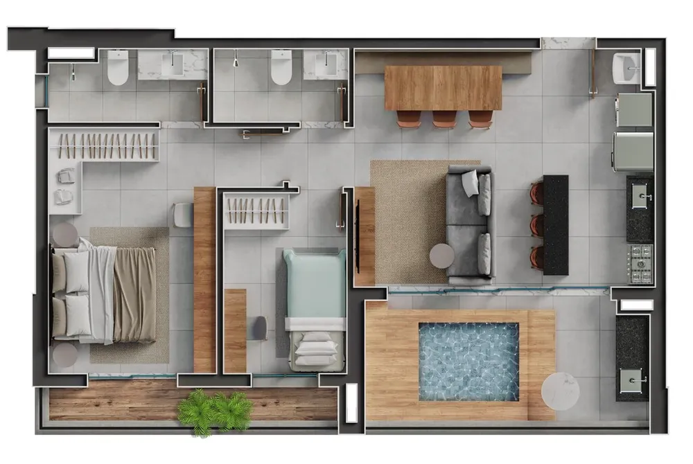 Apartamento, 3 quartos, 87 m² - Foto 16