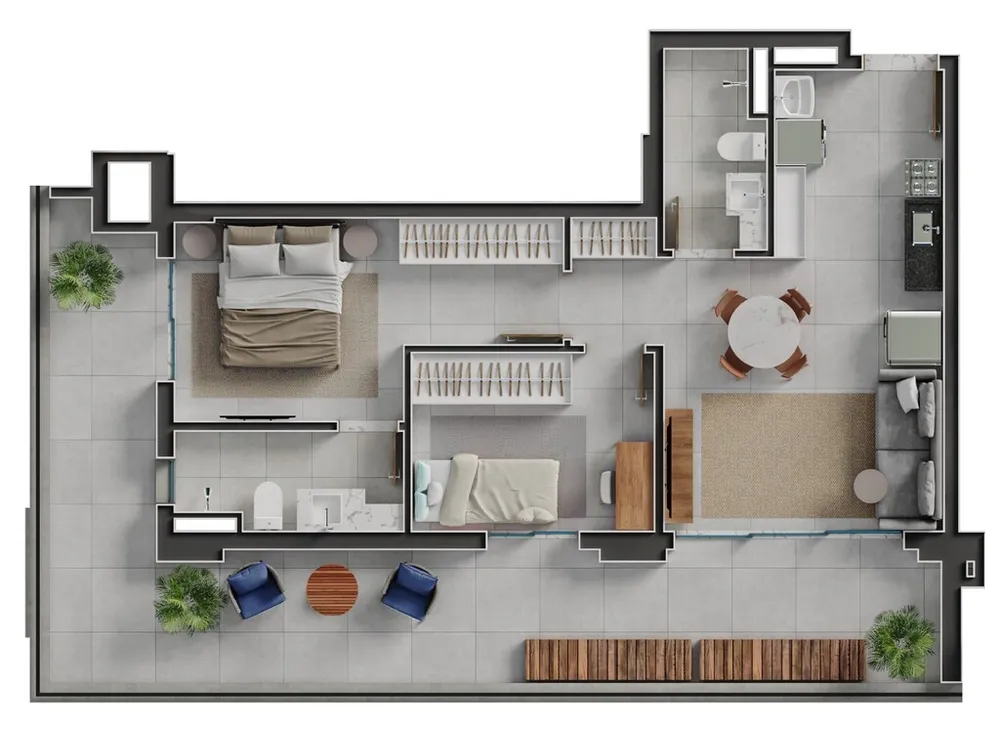 Apartamento, 3 quartos, 87 m² - Foto 18