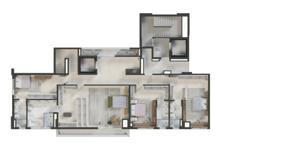 Apartamento, 4 quartos, 221 m² - Foto 1