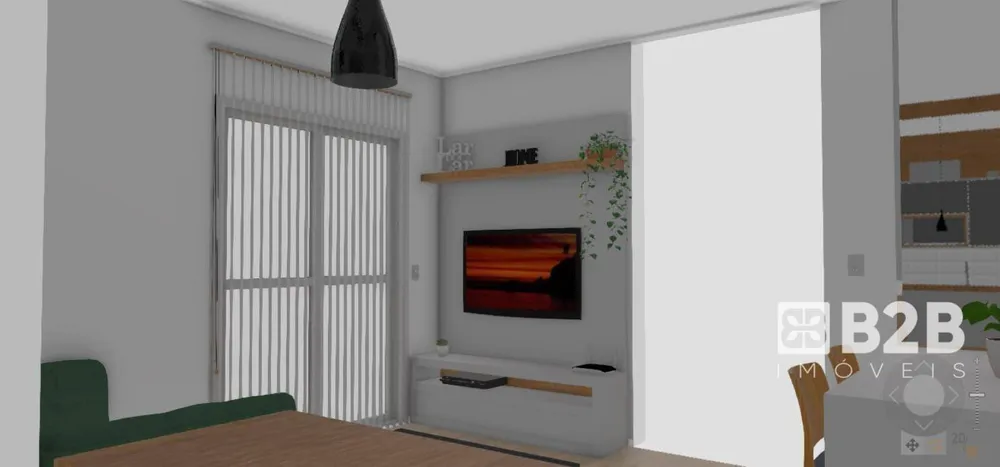 Apartamento, 2 quartos, 46 m² - Foto 3