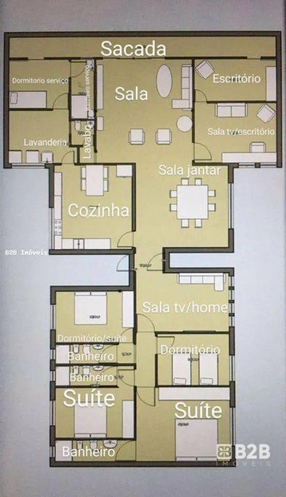 Cobertura, 4 quartos, 311 m² - Foto 20