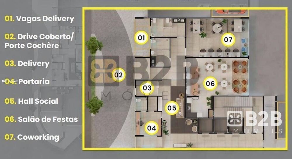 Apartamento, 1 quarto, 35 m² - Foto 1