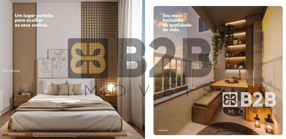 Apartamento à venda com 2 quartos, 39m² - Foto 1