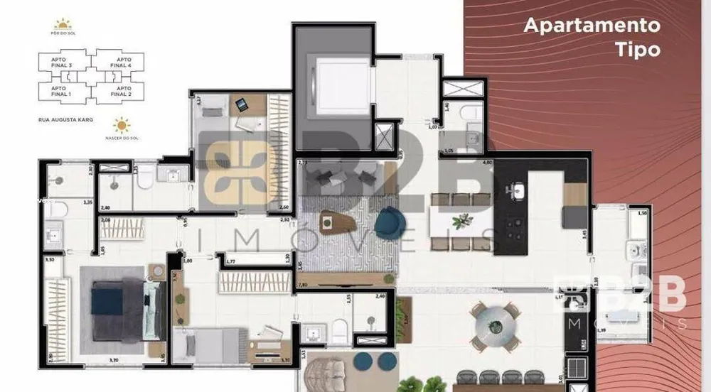 Apartamento, 3 quartos, 109 m² - Foto 5