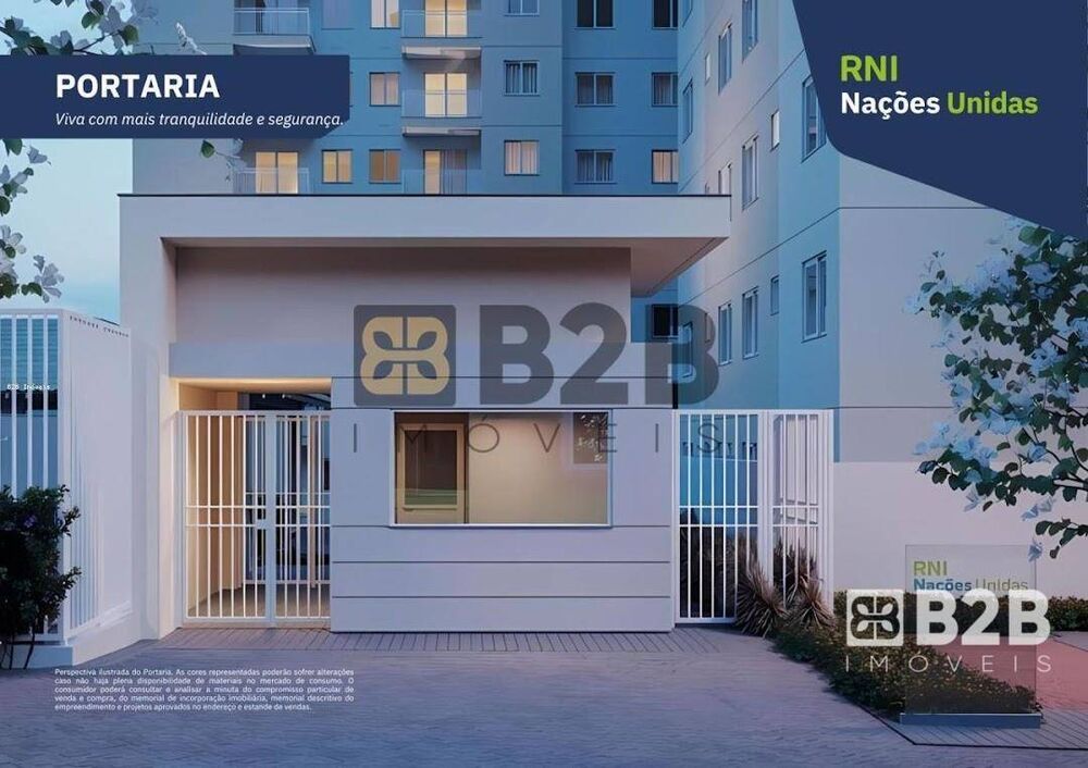 Apartamento à venda com 2 quartos, 46m² - Foto 3