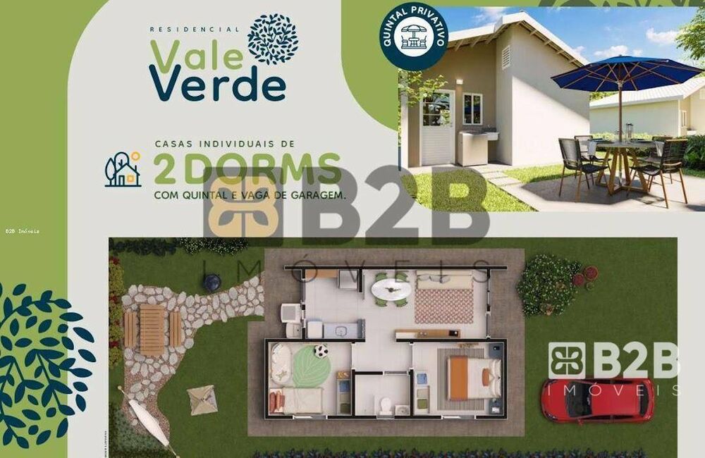 Casa, 2 quartos, 43 m² - Foto 3