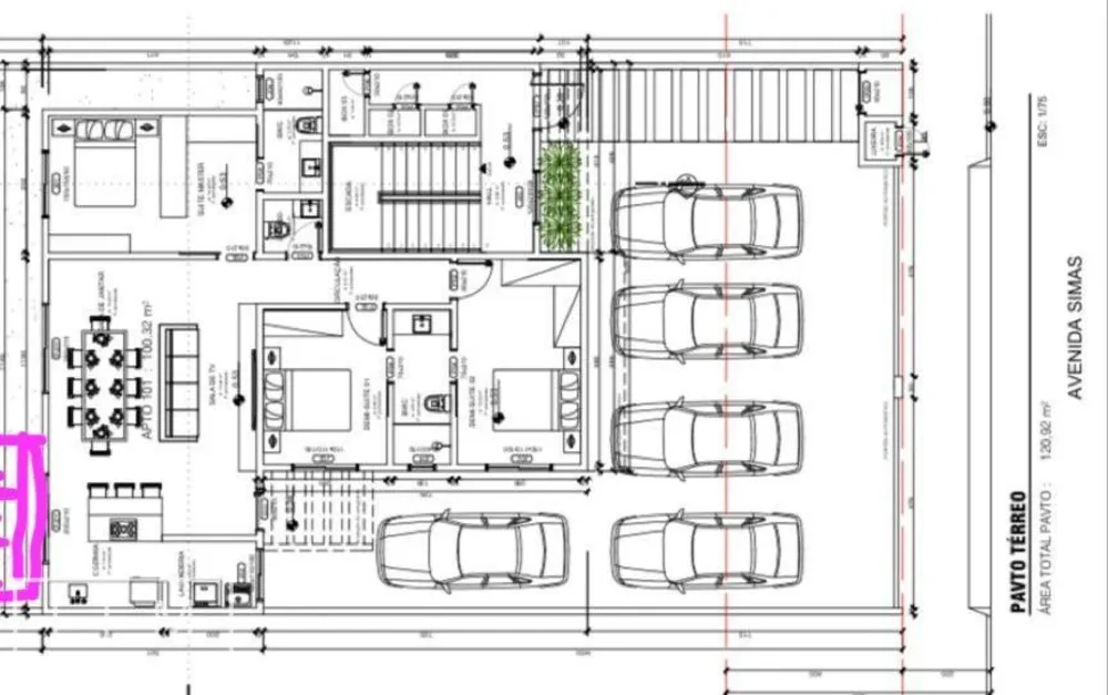 Apartamento, 3 quartos, 92 m² - Foto 1