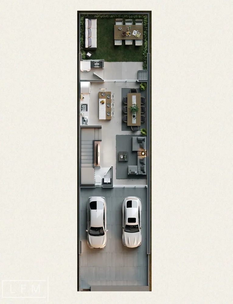 Sobrado, 3 quartos, 123 m² - Foto 2