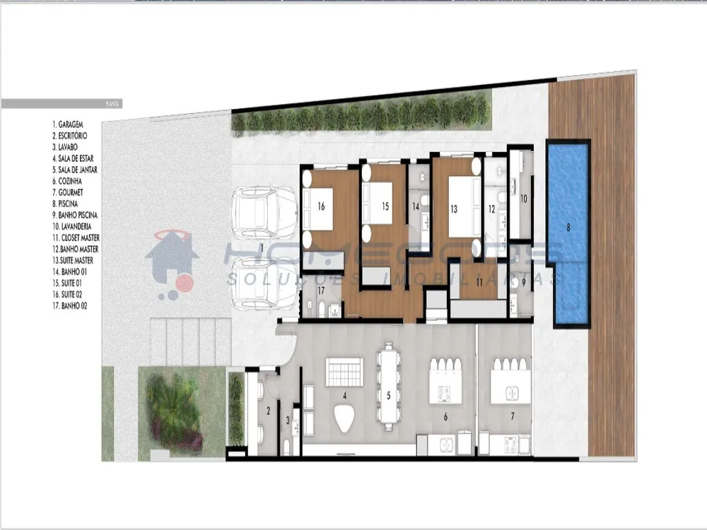 Casa de Condomínio, 3 quartos - Foto 2