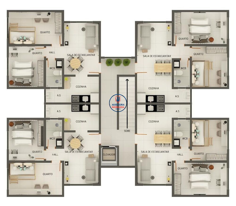 Apartamento, 2 quartos, 43 m² - Foto 6