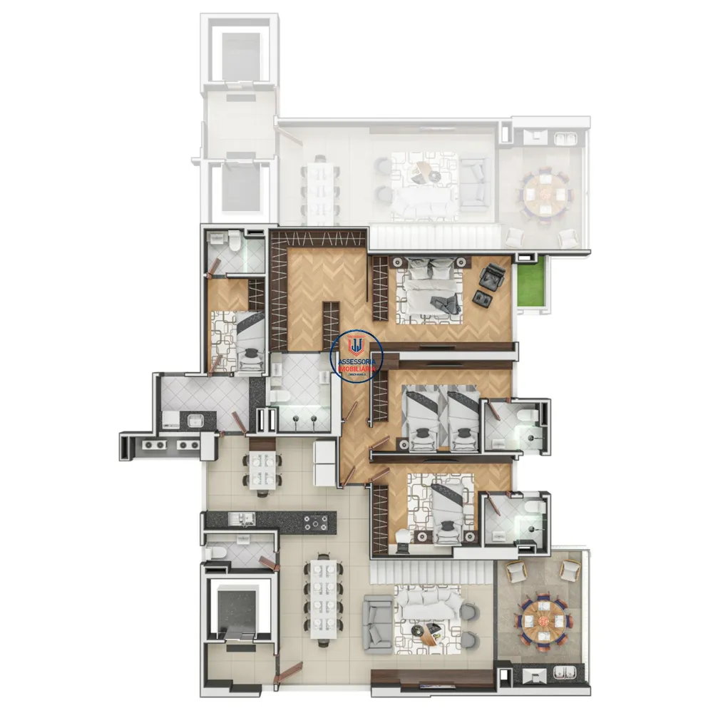 Apartamento, 4 quartos, 187 m² - Foto 13