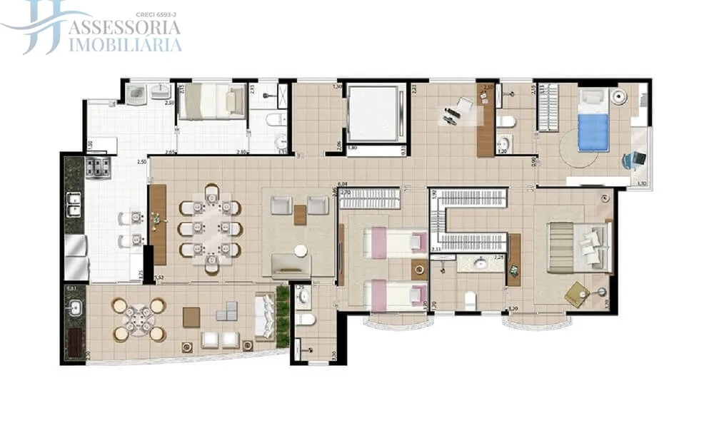 Apartamento, 3 quartos, 170 m² - Foto 20