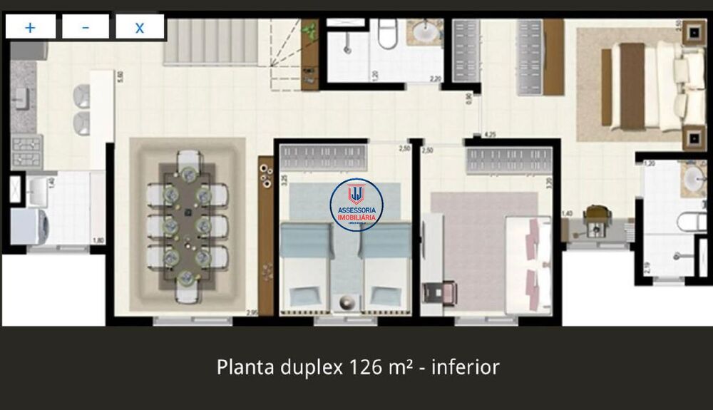 Cobertura à venda com 3 quartos, 126m² - Foto 2