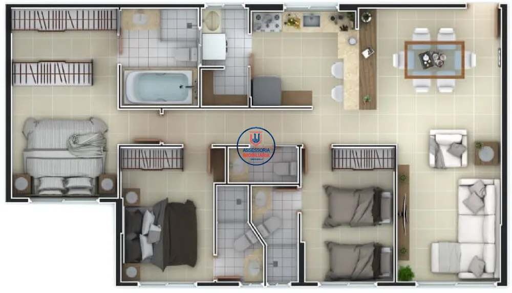 Apartamento, 3 quartos, 90 m² - Foto 19