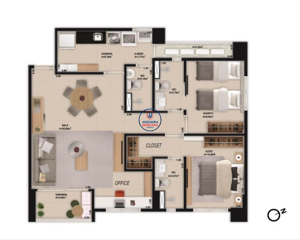 Apartamento, 2 quartos, 55 m² - Foto 26