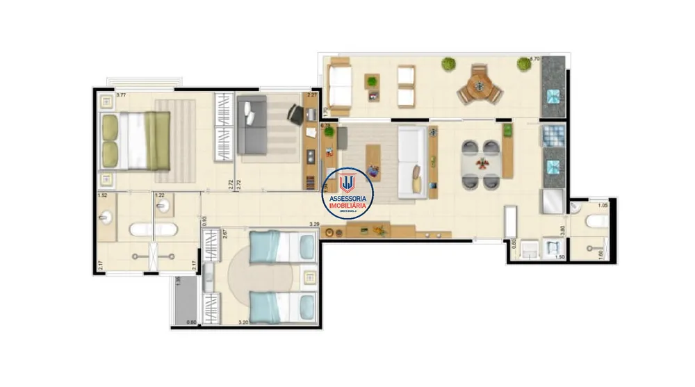 Apartamento, 3 quartos, 79 m² - Foto 16