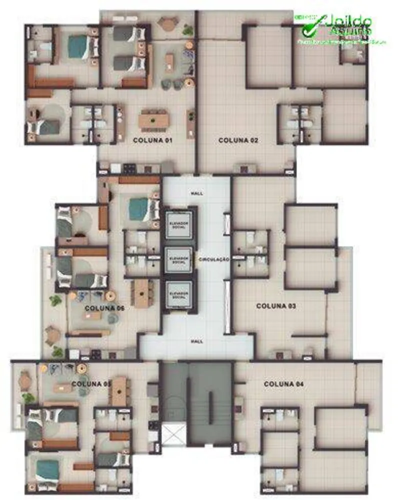 Apartamento, 3 quartos, 68 m² - Foto 7