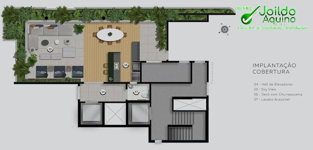 Apartamento, 2 quartos, 58 m² - Foto 3