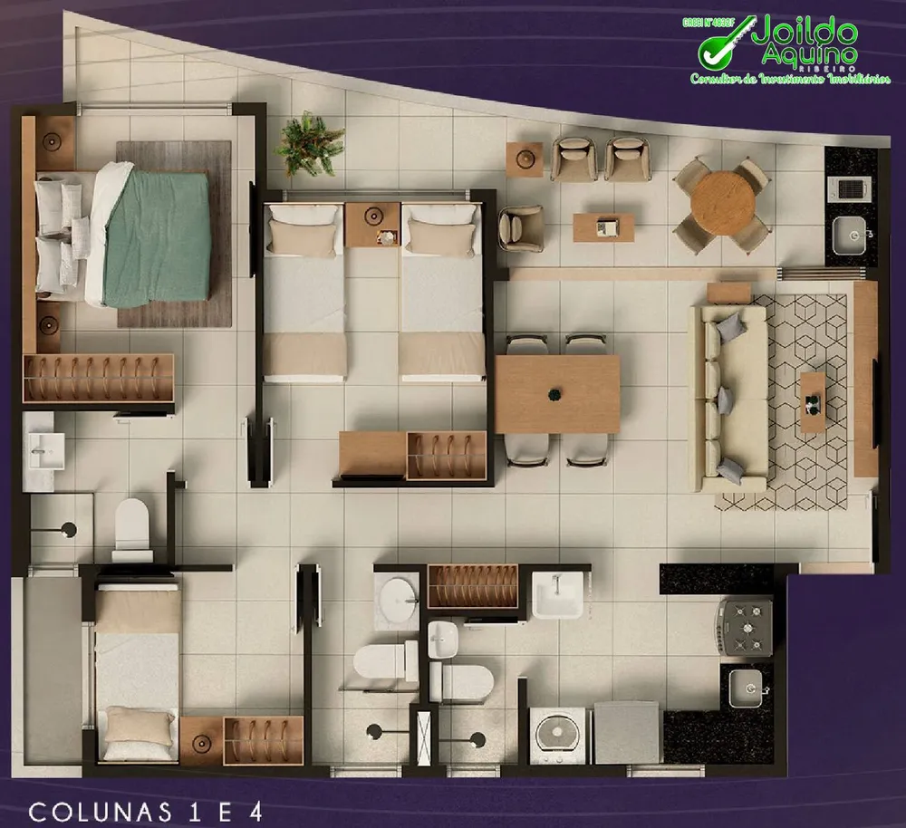 Apartamento, 3 quartos, 72 m² - Foto 6