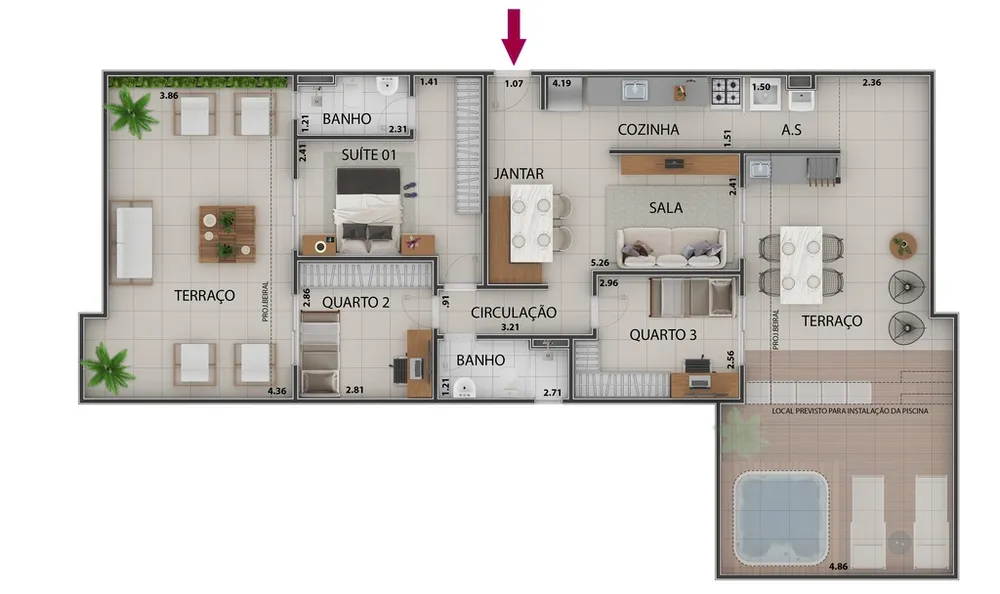Apartamento, 2 quartos, 53 m² - Foto 22