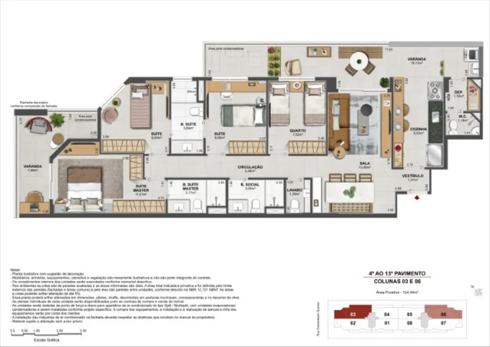 Apartamento, 3 quartos, 92 m² - Foto 31