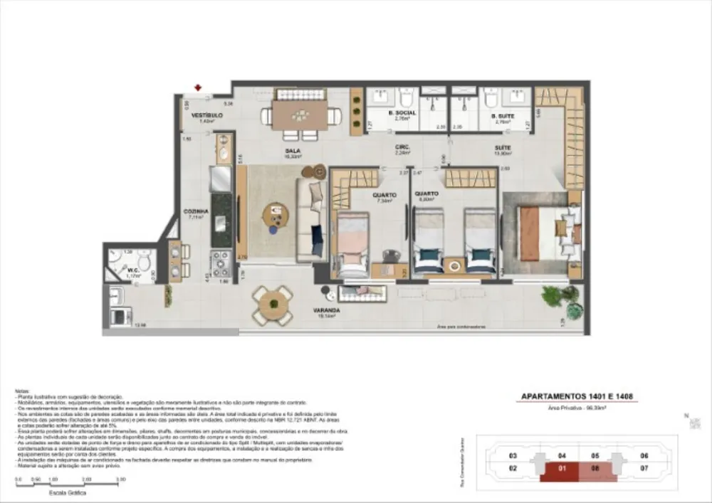 Apartamento, 3 quartos, 92 m² - Foto 28